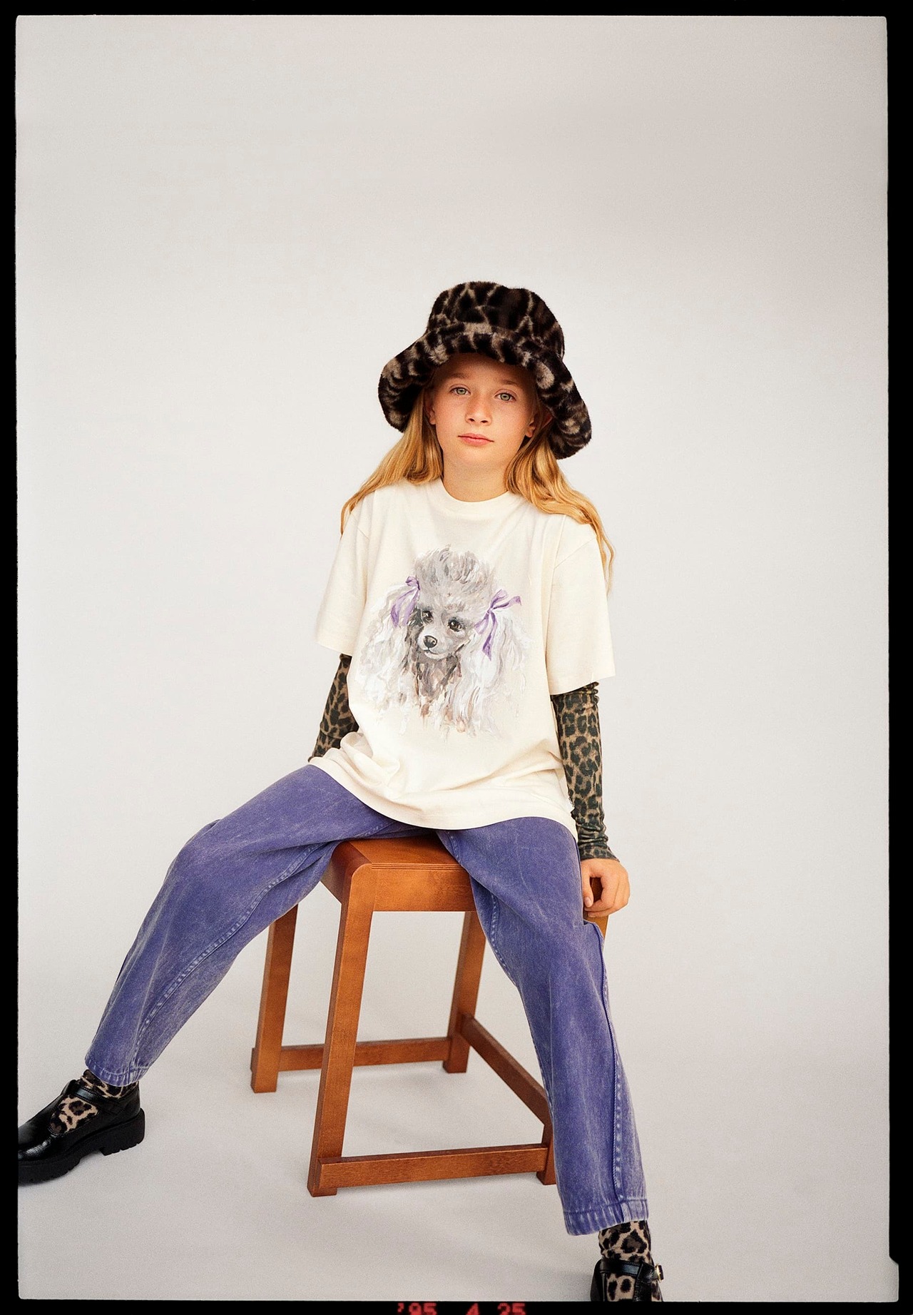 ＜MOLO＞Kids プードル Tシャツ Riley T-shirt(Poodle Smaller) - 4