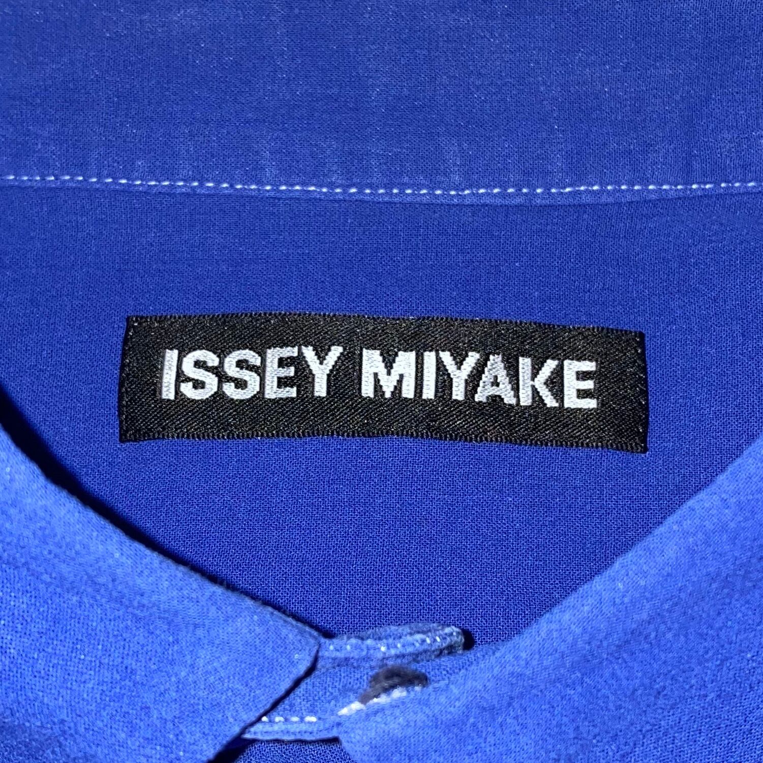 ISSEY MIYAKE crepe fabric gradation color shirt | NOIR ONLINE