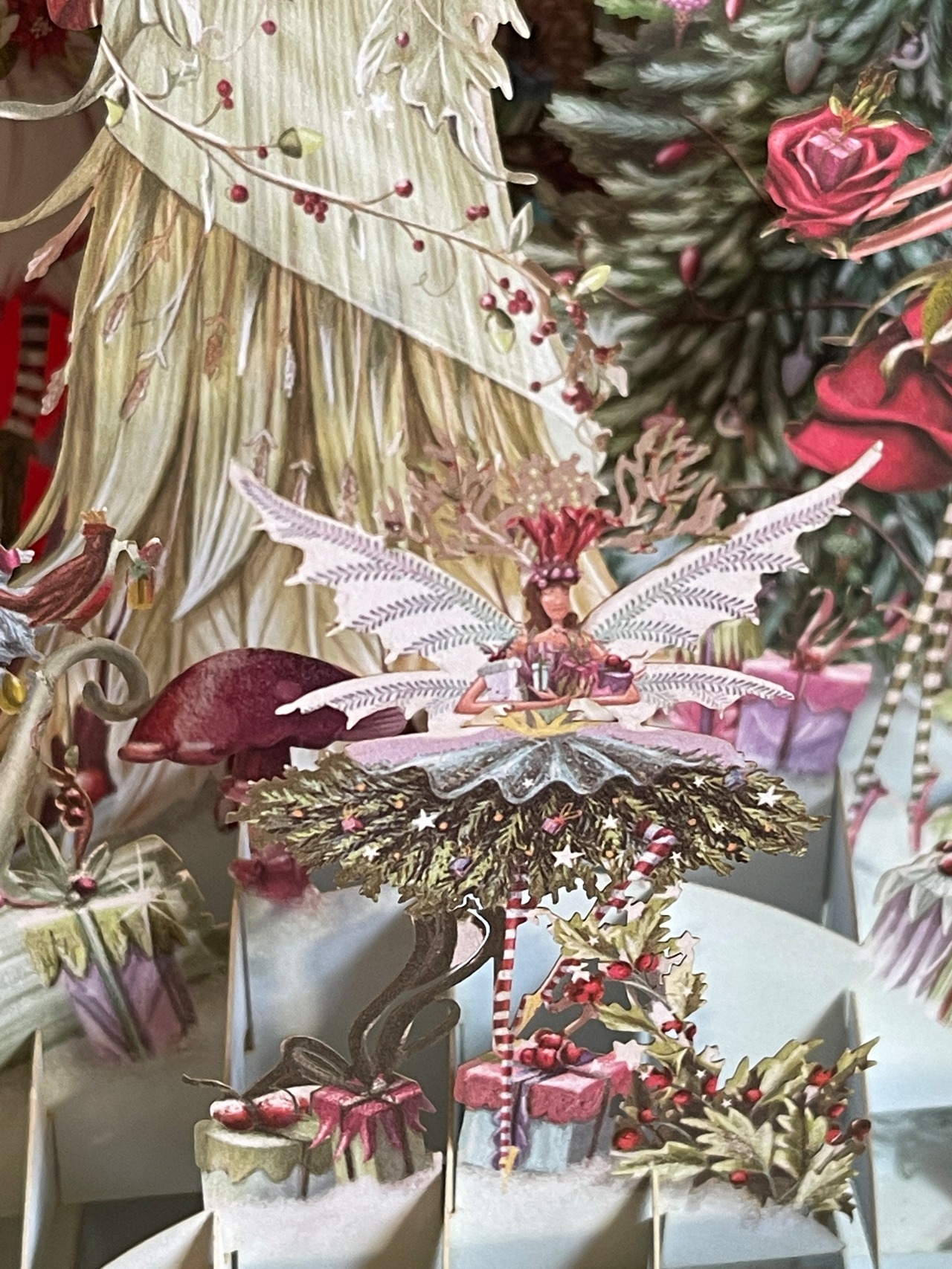 『Me & McQ ミーアンドマックキュー』妖精の女王 グリーティングカード ‘Fairy Queen’ 3D Christmas Card イギリスよりの画像11
