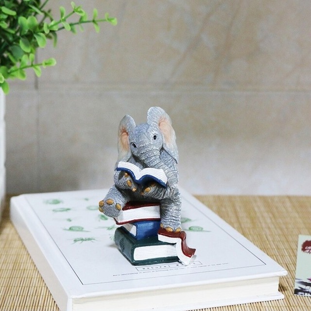 ゾウ 置物 勉強