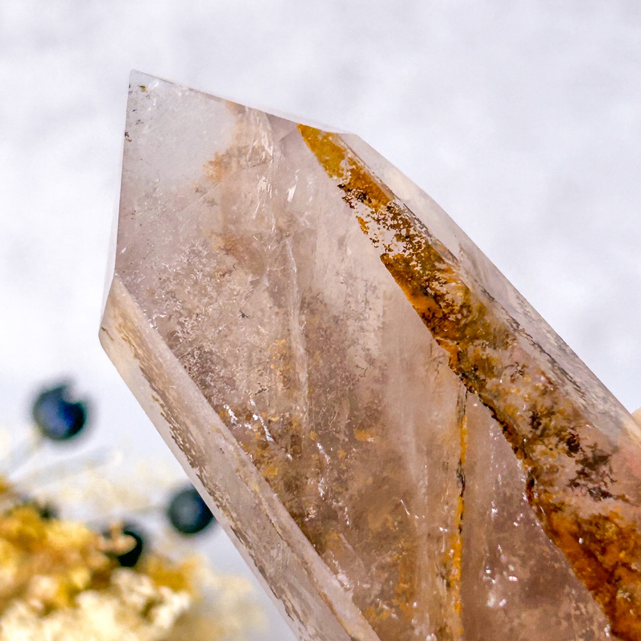 ゴールデンヒーラー・デンドリティッククォーツ タワー * Dendritic Golden Healer * 天然石