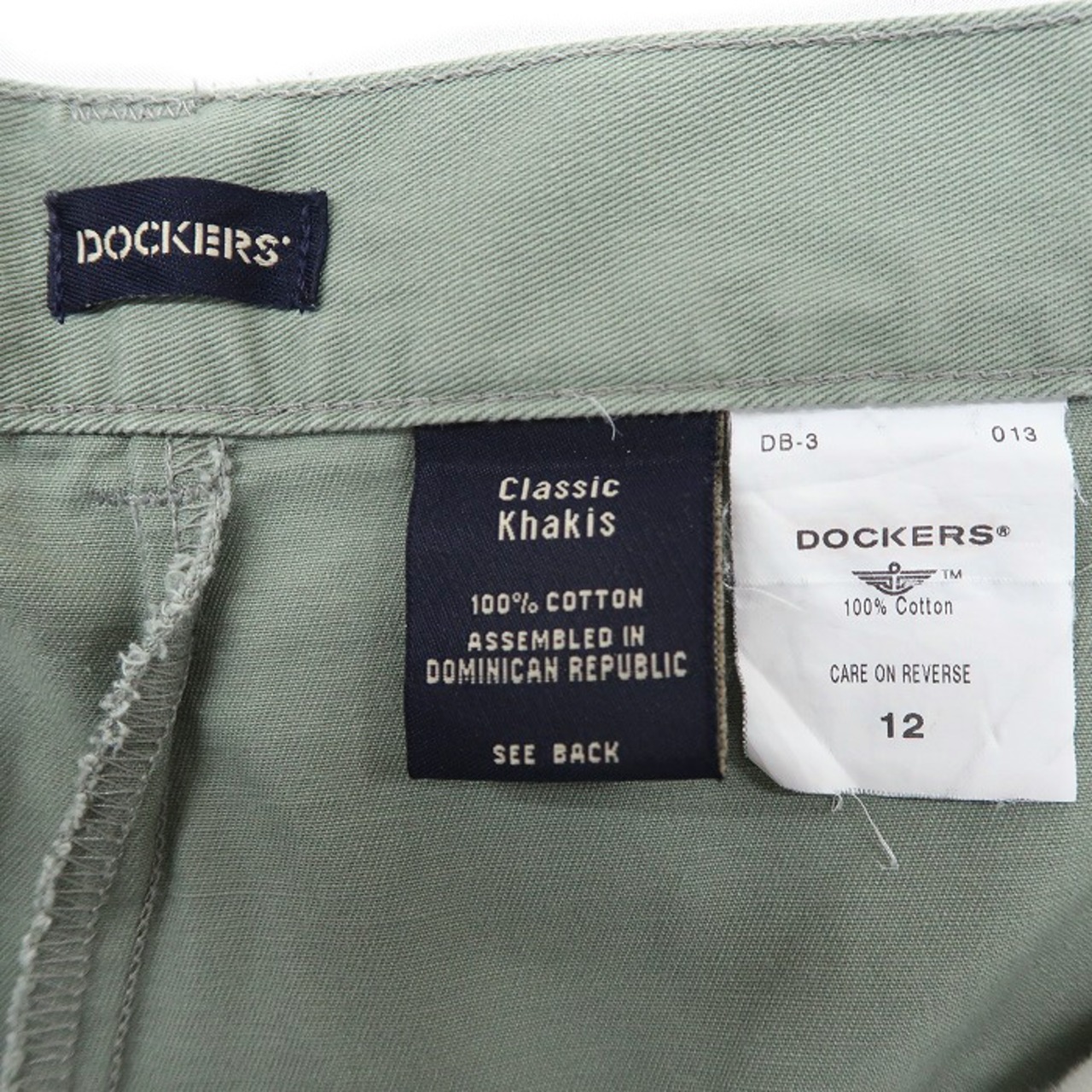 古着 ドッカーズ DOCKERS ショートパンツ ハーフパンツ ツータック 