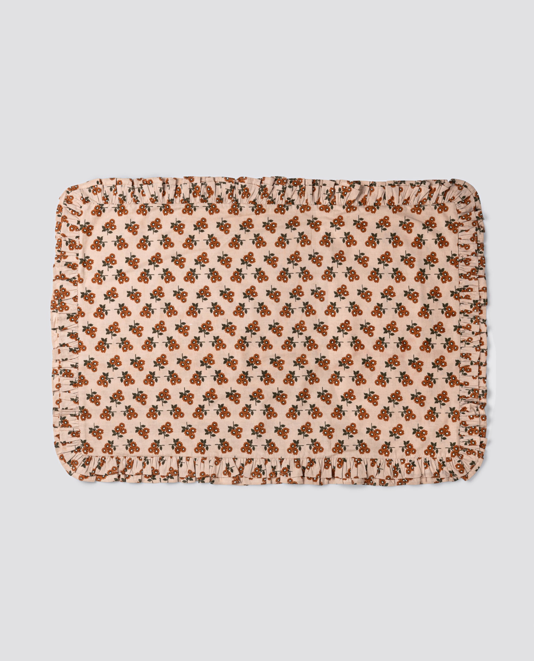 little cotton clothes/Pillowcase - Marigold Floral