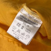 リネン100% URBAN RESEARCH アーバンリサーチ 七分袖 シャツ 38/イエロー メンズ