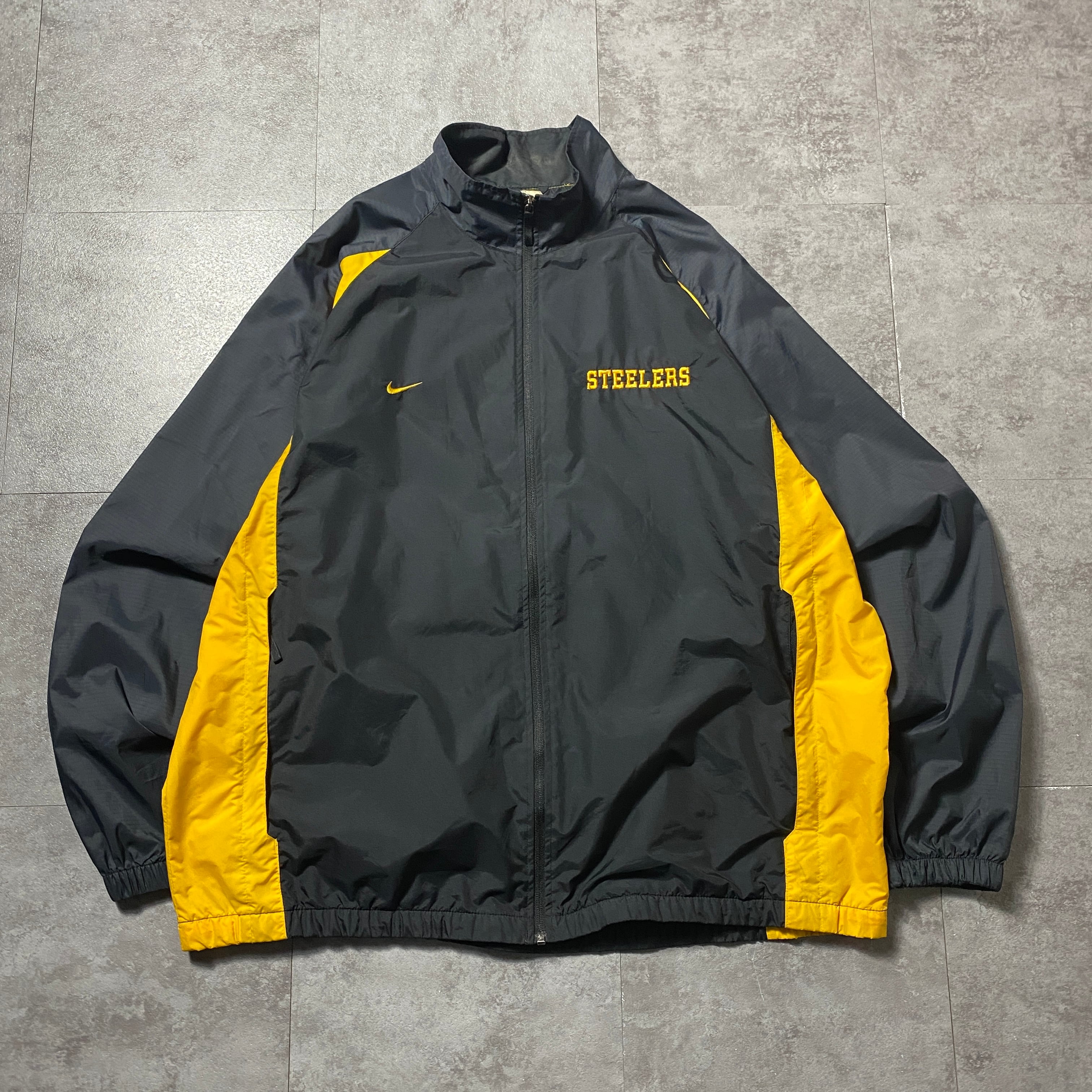 00's NIKE NFL Steelers ナイキ スティーラーズ スウォッシュ 刺繍ロゴ