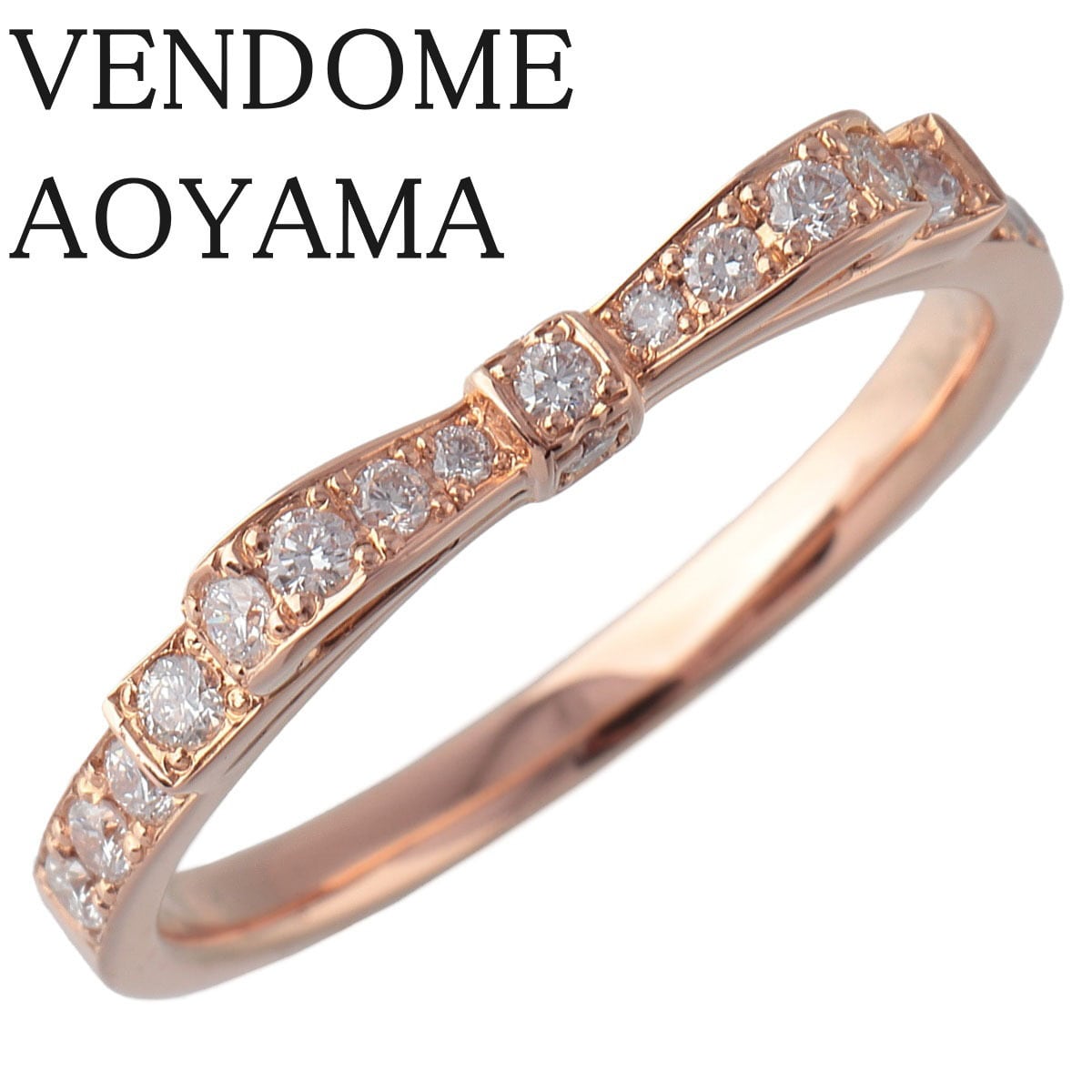 ヴァンドーム青山 ダイヤモンド エタニティ リング Pt950 0.11ct ヴァンドーム青山 ダイヤモンド エタニティ リング Pt950 0.11ct