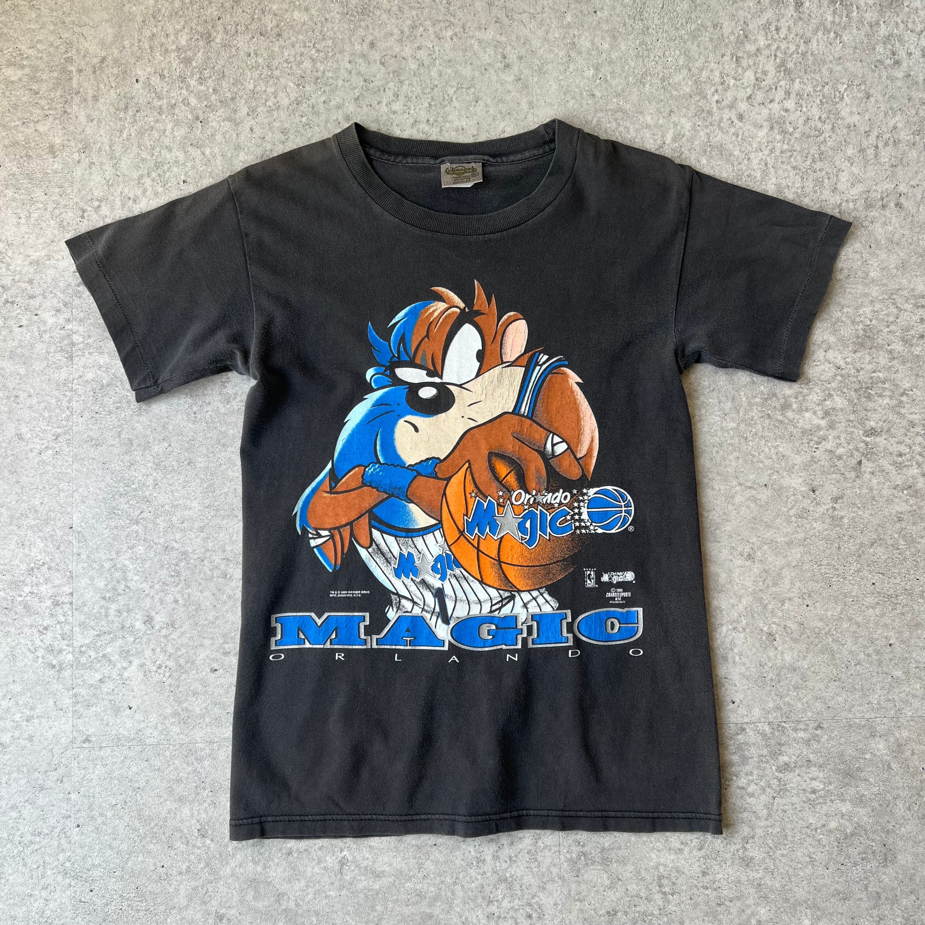 80s〜 【Disney】ディズニー ミッキーマウス 青タグ Tシャツ size.L