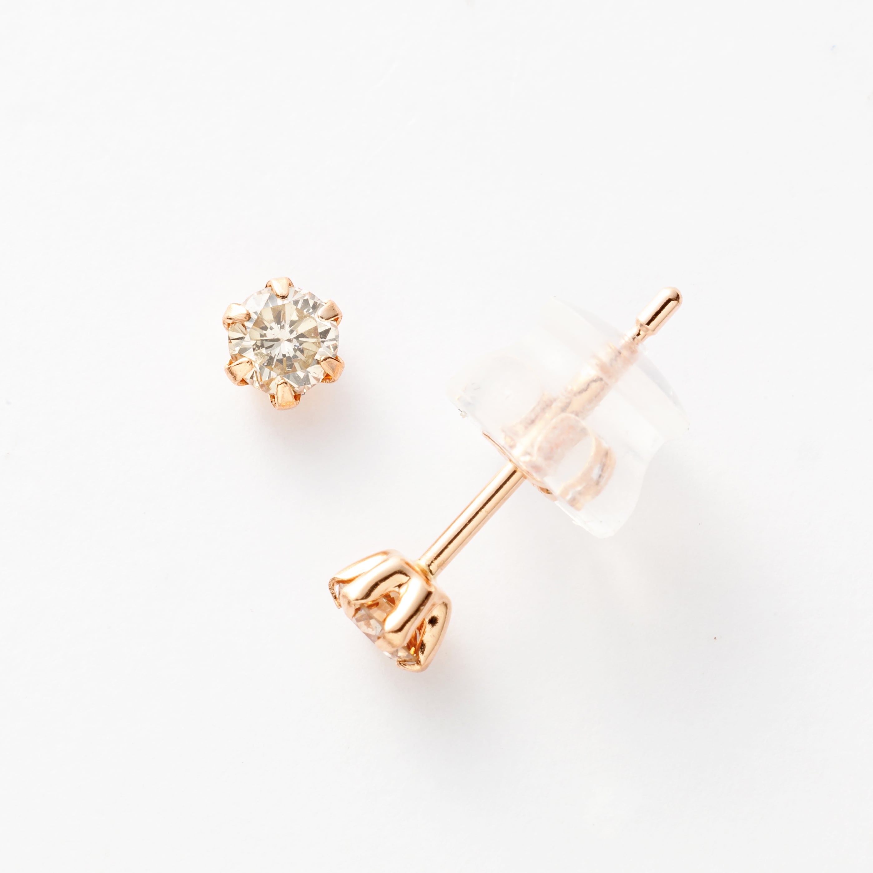 K18 ピンクゴールド ダイヤモンド ピアス 0.2ct DNO5239PG