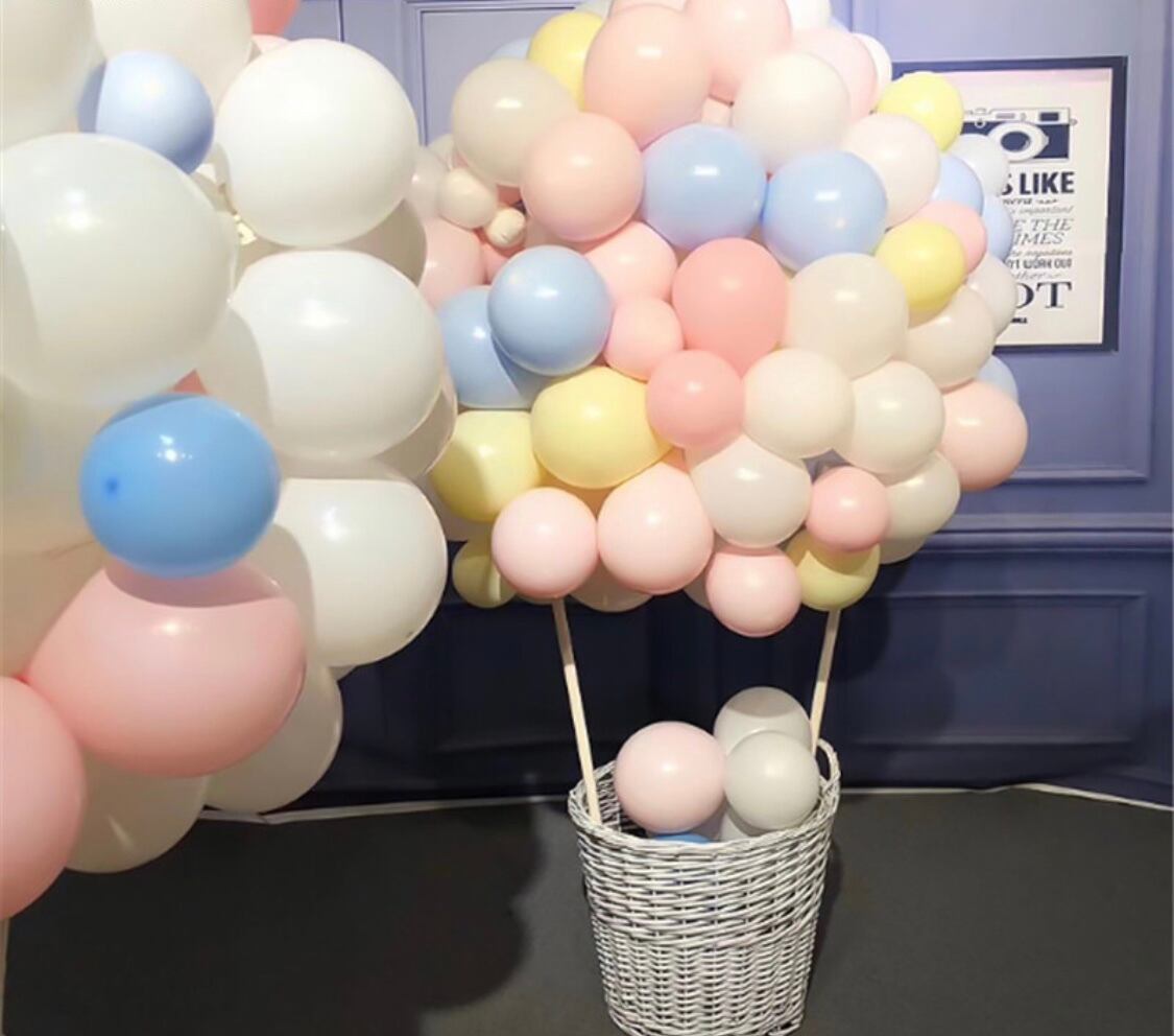 240円 魅力の HAPPY BIRTHDAY 風船 バルーン 誕生日 お祝い マカロンカラフル