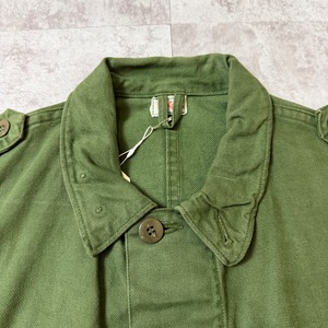 60's〜 Swedish Army Mechanic Jacket, Work Jacket 60年代 スウェーデン軍 メカニックワークジャケット ヴィンテージ ビンテージ  TT2026-0044