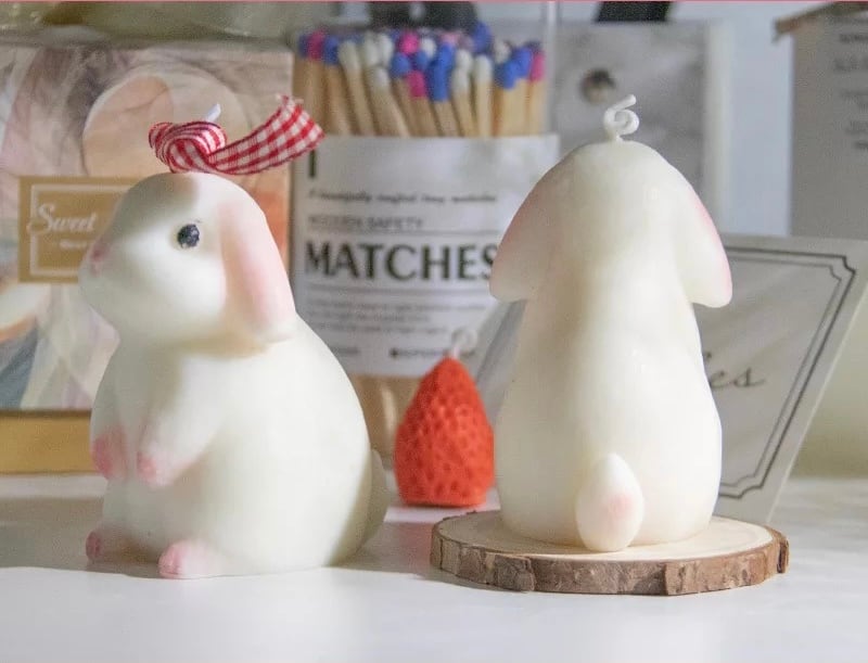 フランスアンティーク　ラビット　モールド　 ウサギ フランスアンティークラビットモールド ウサギ