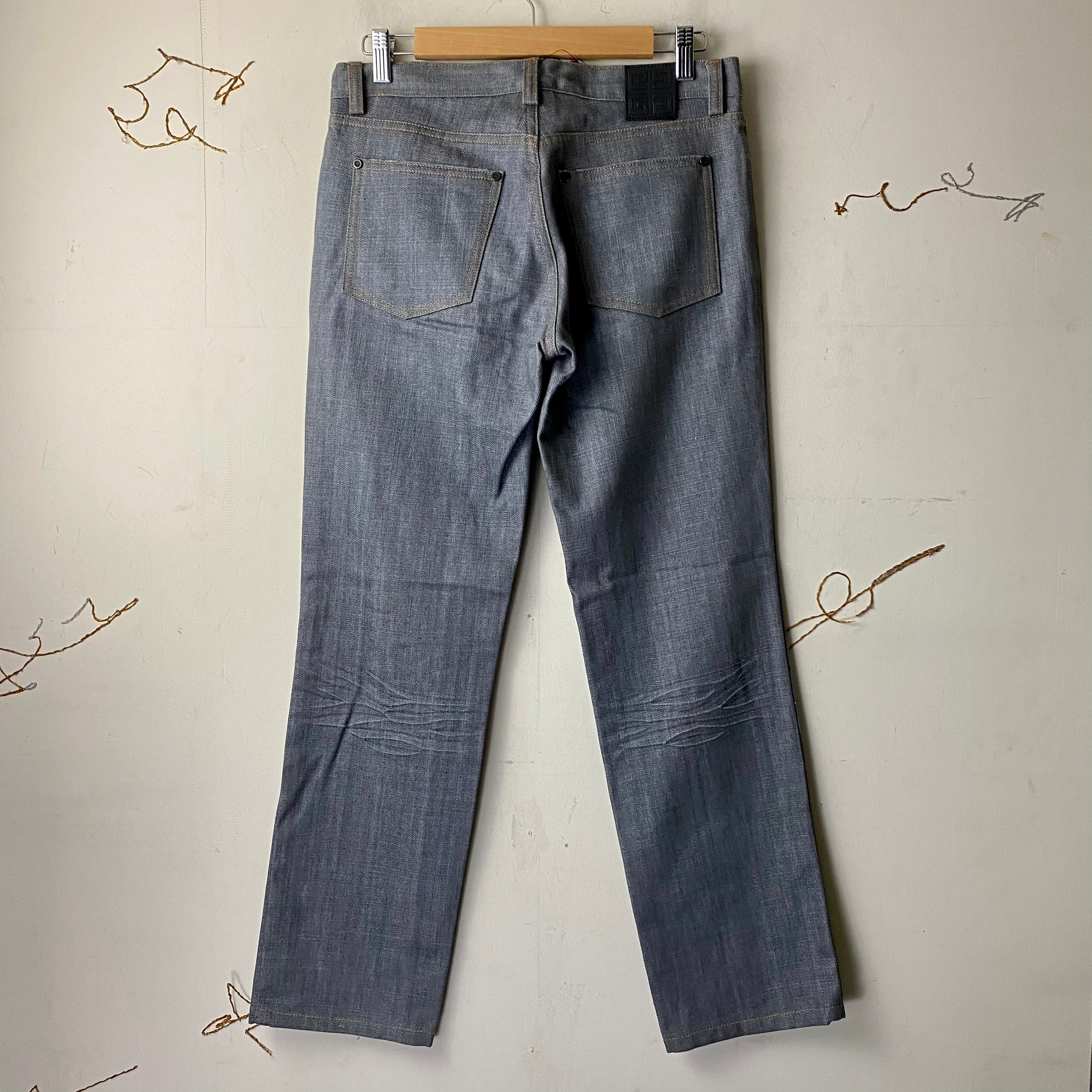 GIVENCHY gray color denim pants | NOIR ONLINE