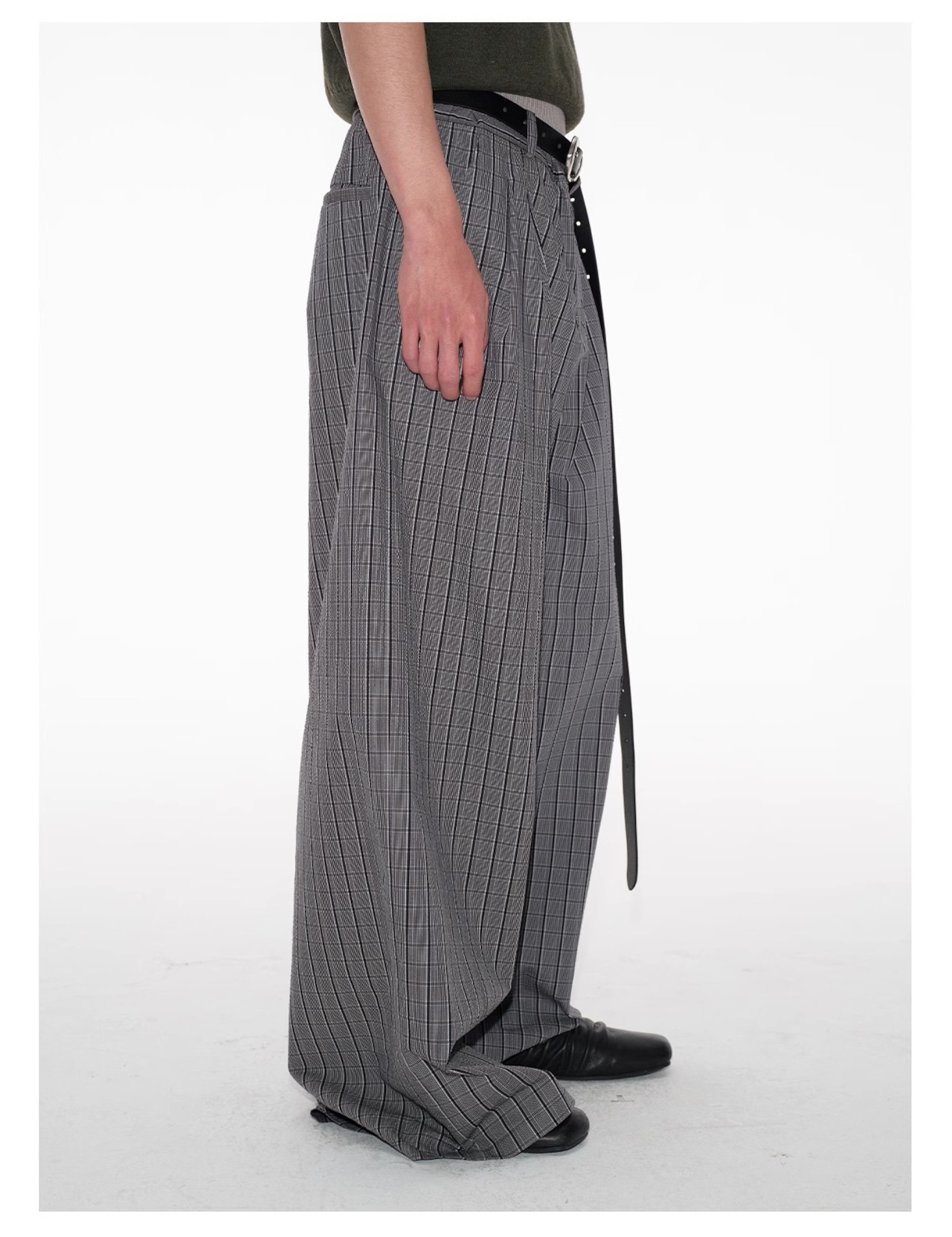 JCAESAR STUDIO Plaid Wide Pants