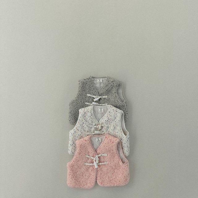 【KID】もこもこ暖かいベスト