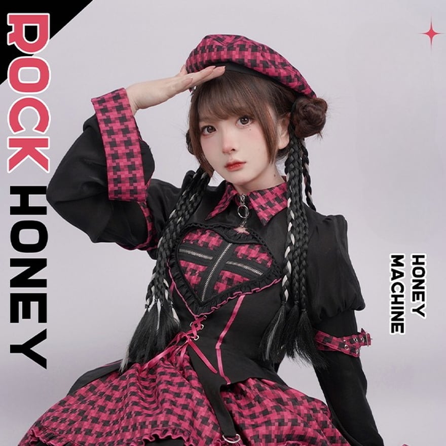 ゴスロリ通販 With U ゴシック ロリィタ セットアップ ケープ