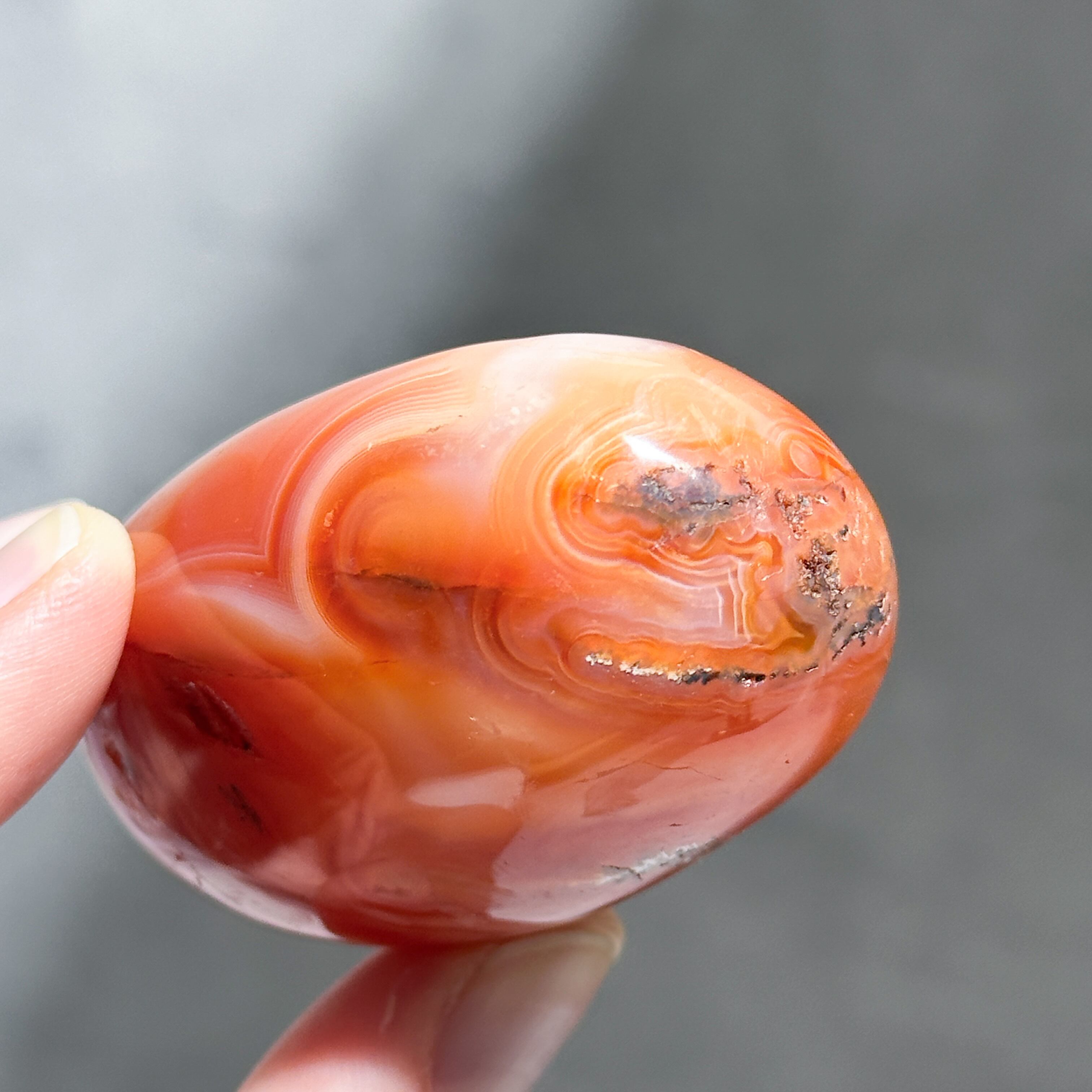 カーネリアン パーム 13♢ Carnelian ♢天然石・鉱物・パワーストーン