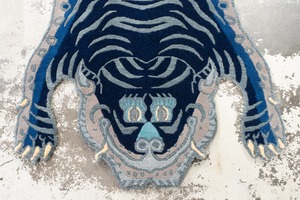 Tibetan Tiger Rug 《Sサイズ•ウール382》チベタンタイガーラグ