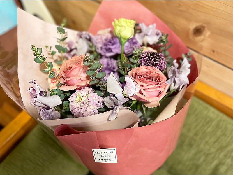 お誕生日人気No.1「モダンブーケ」【花束】