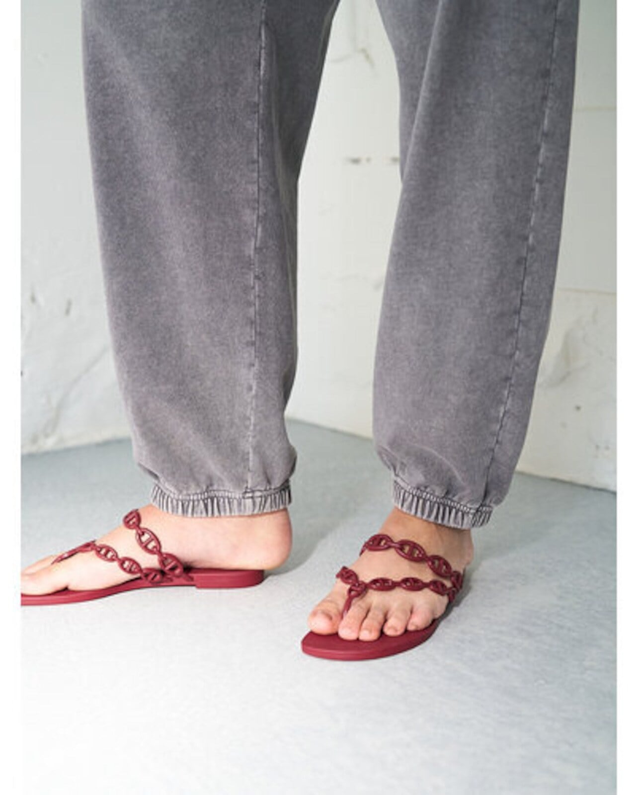 YENN 】 ACID DYE SWEATPANTS | valance 福井｜レディース セレクト