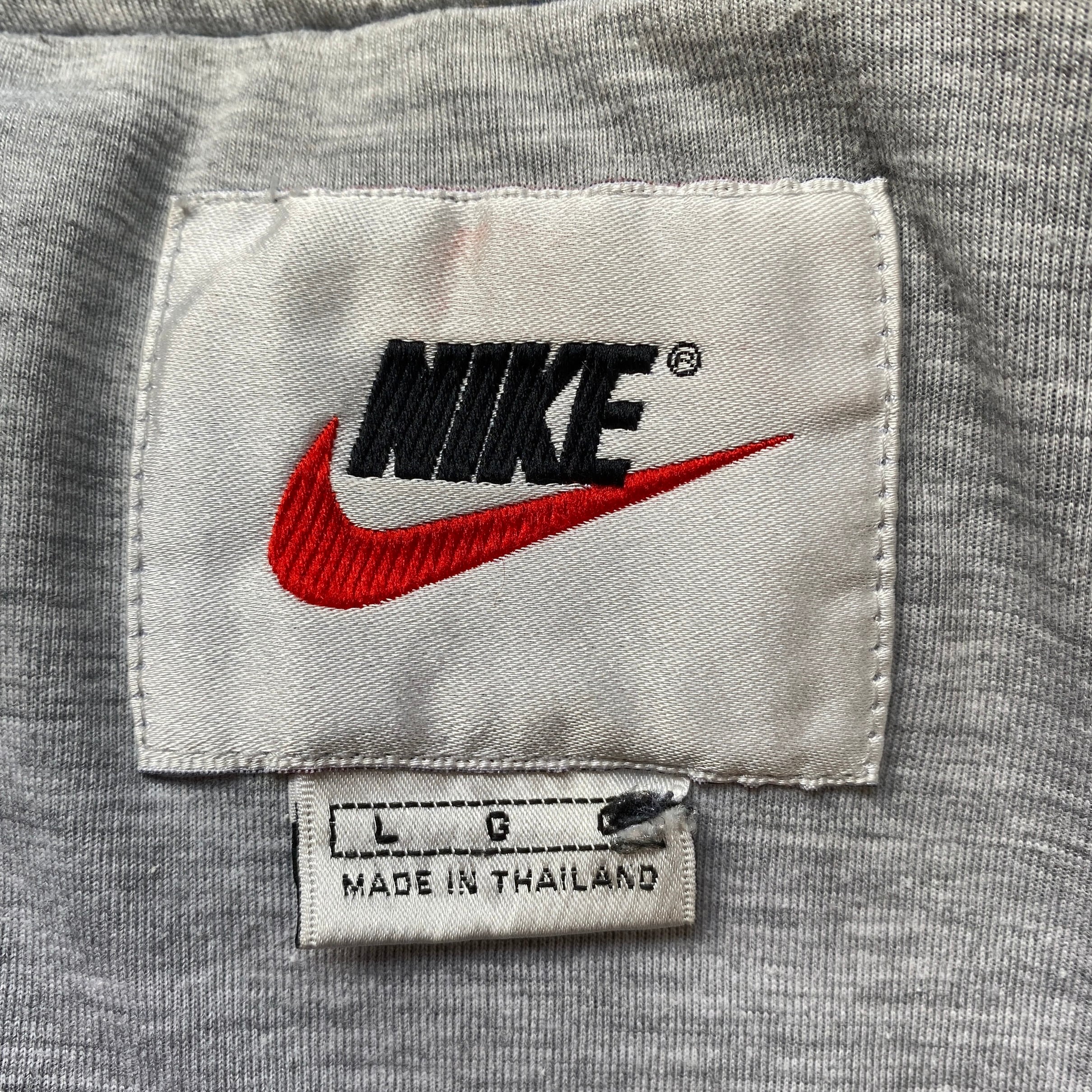 90年代 NIKE ナイキ ワンポイント刺繍 リフレクター ナイロンブルゾン