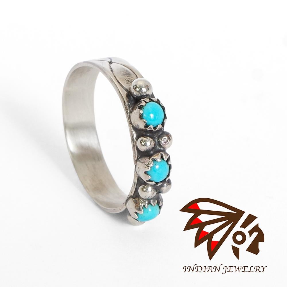 INDIAN JEWELRY インディアンジュエリー】Navajo kingman turquoise