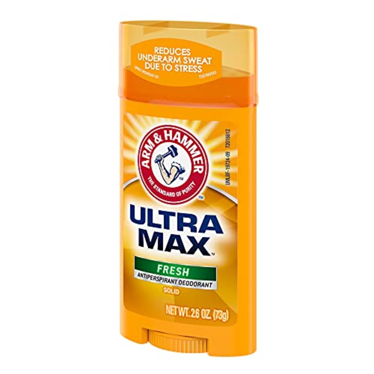 Arm & Hammer Anitperspirantデオドラント、ウルトラマックスインビジブルソリッド、新鮮な香り、2.6オンス