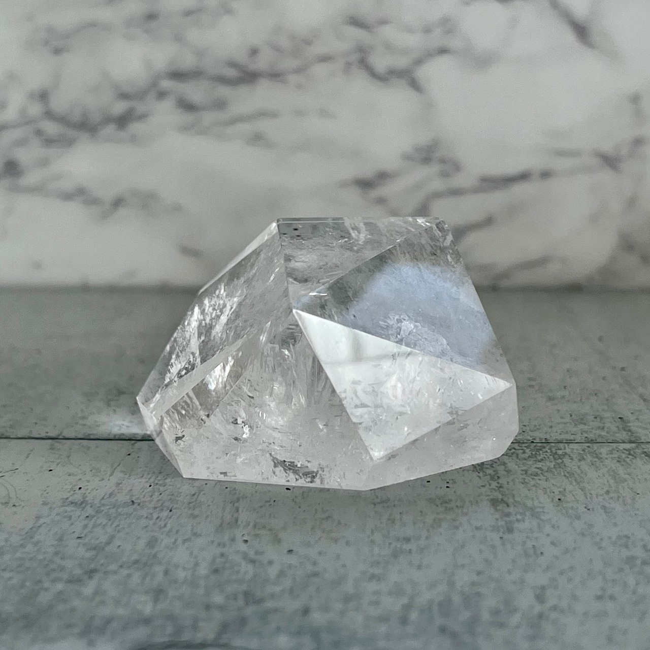 レインボーが美しいブラジル産水晶＊クリスタルクォーツ＊フリーフォーム＊35