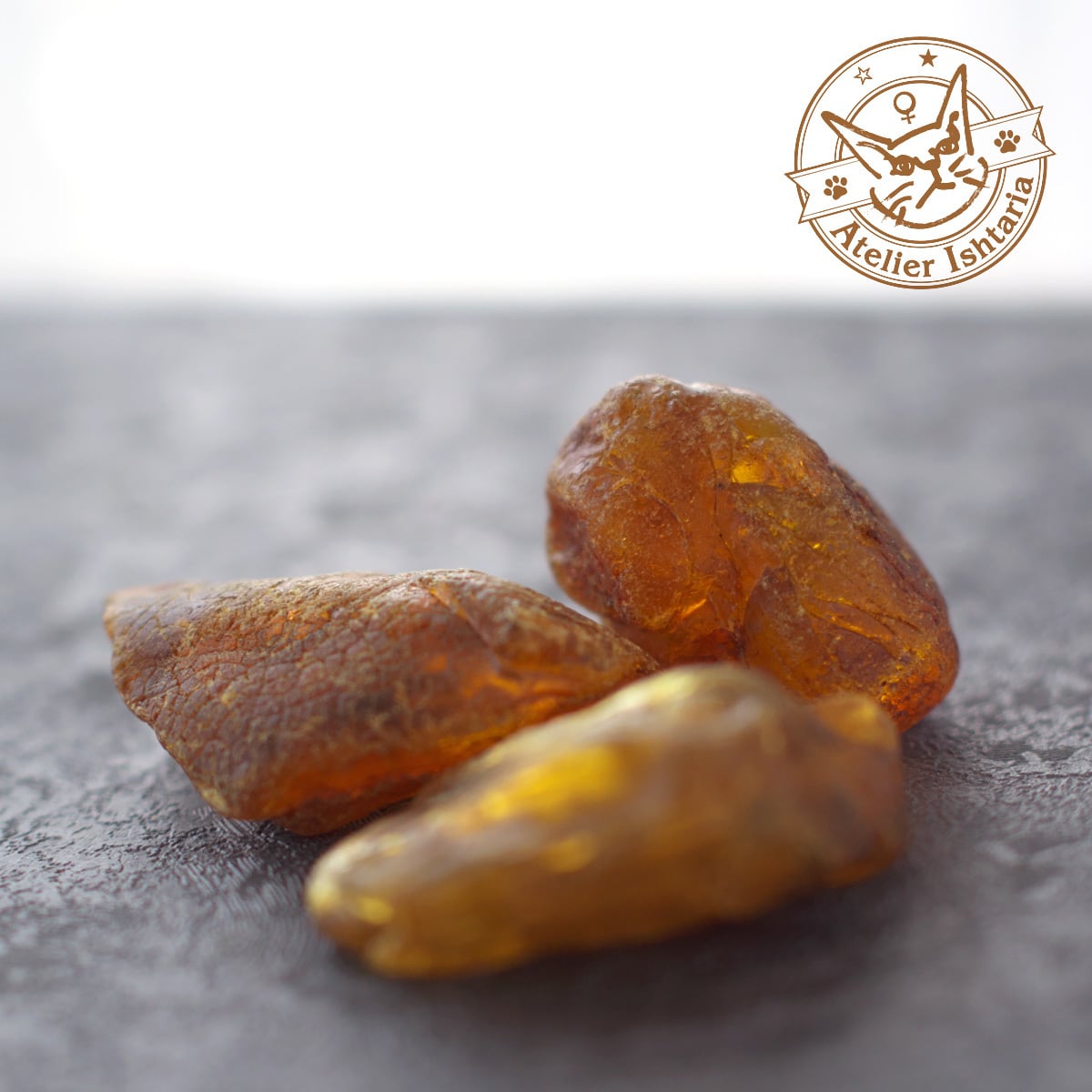 ランダム発送】バルティックアンバー原石 B-2【ポーランド産】／琥珀