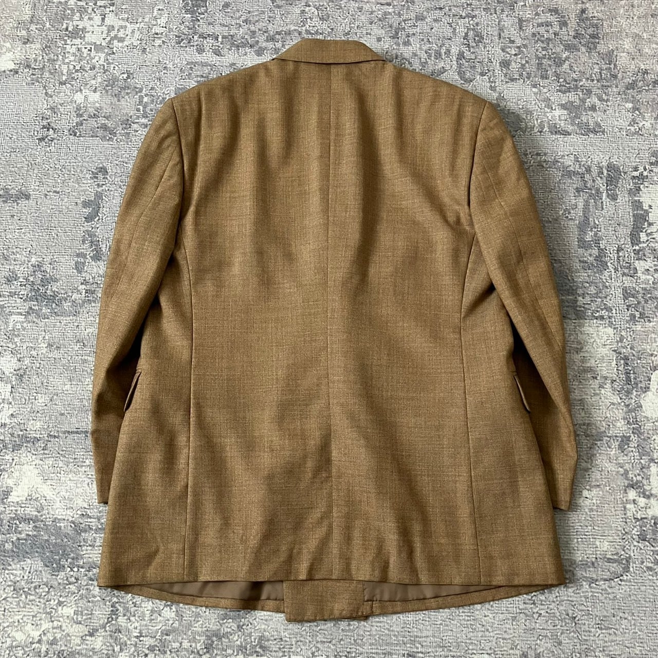 人気ブラウン】セットアップ スーツ ダブル スラックス 茶色