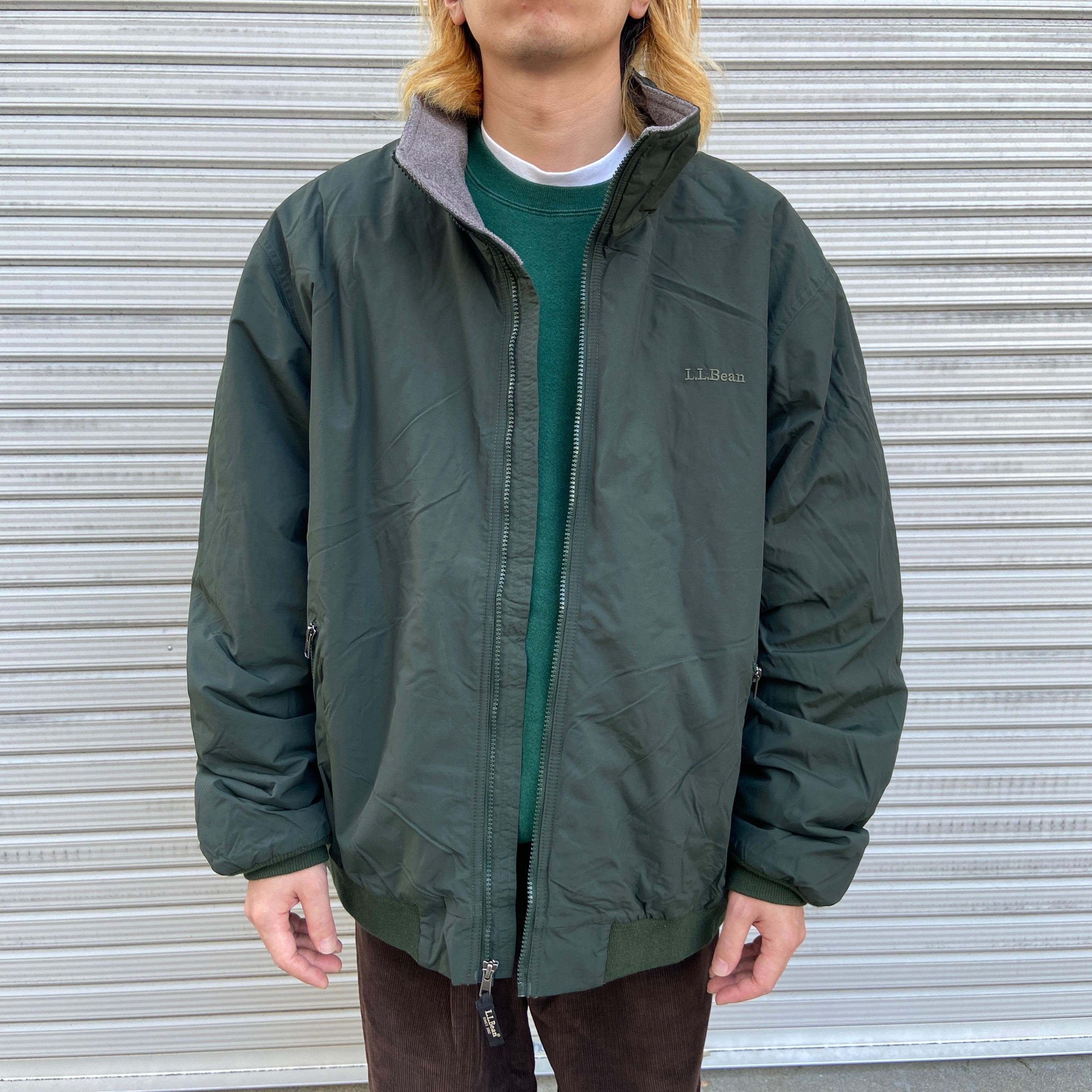 送料無料』90s LLBean エルエルビーン ウォームアップジャケット