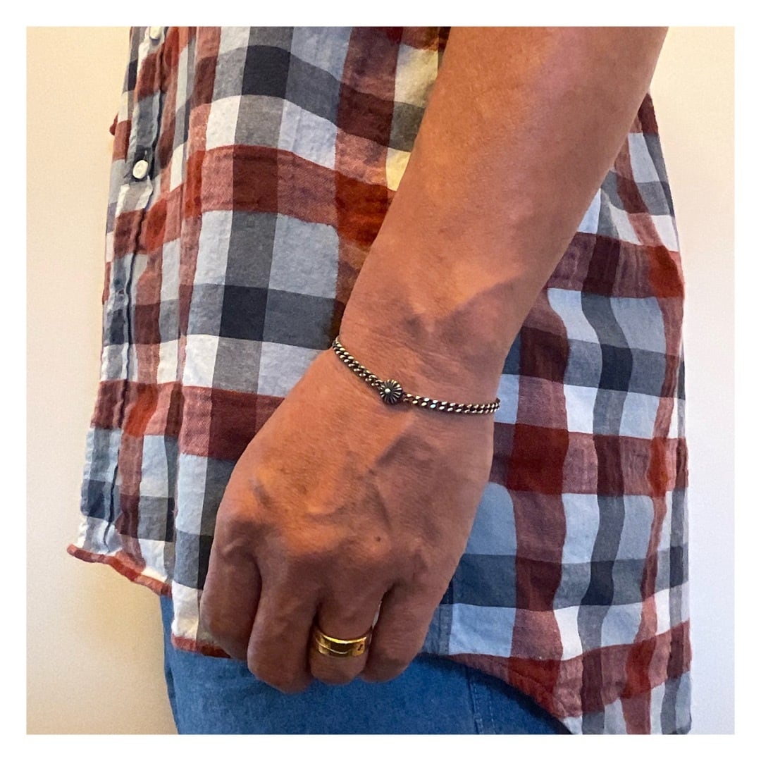 Masato Inoue / Concho Silver Bracelet | BIRD MOUNTAIN オンライン