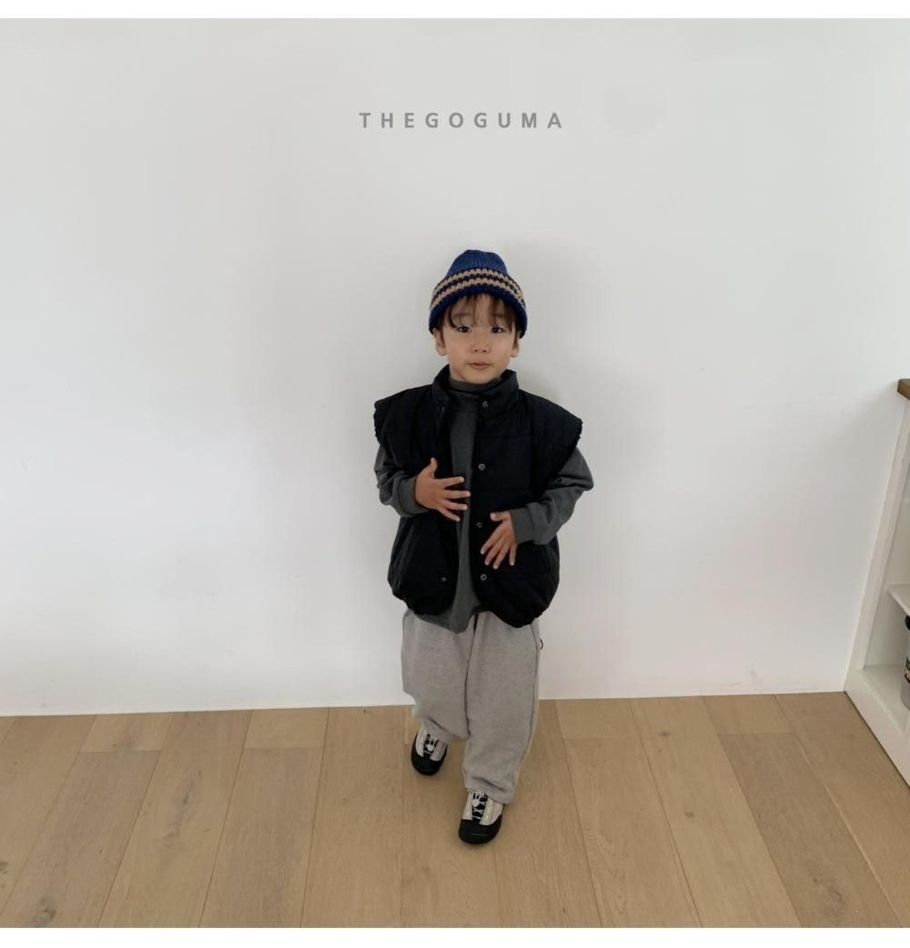 ザゴグマ / THE GOGUMA / 無地ストレッチハイネックT / 韓国子供服 / ジュニア / 26winter〖取寄〗*JS~JL*