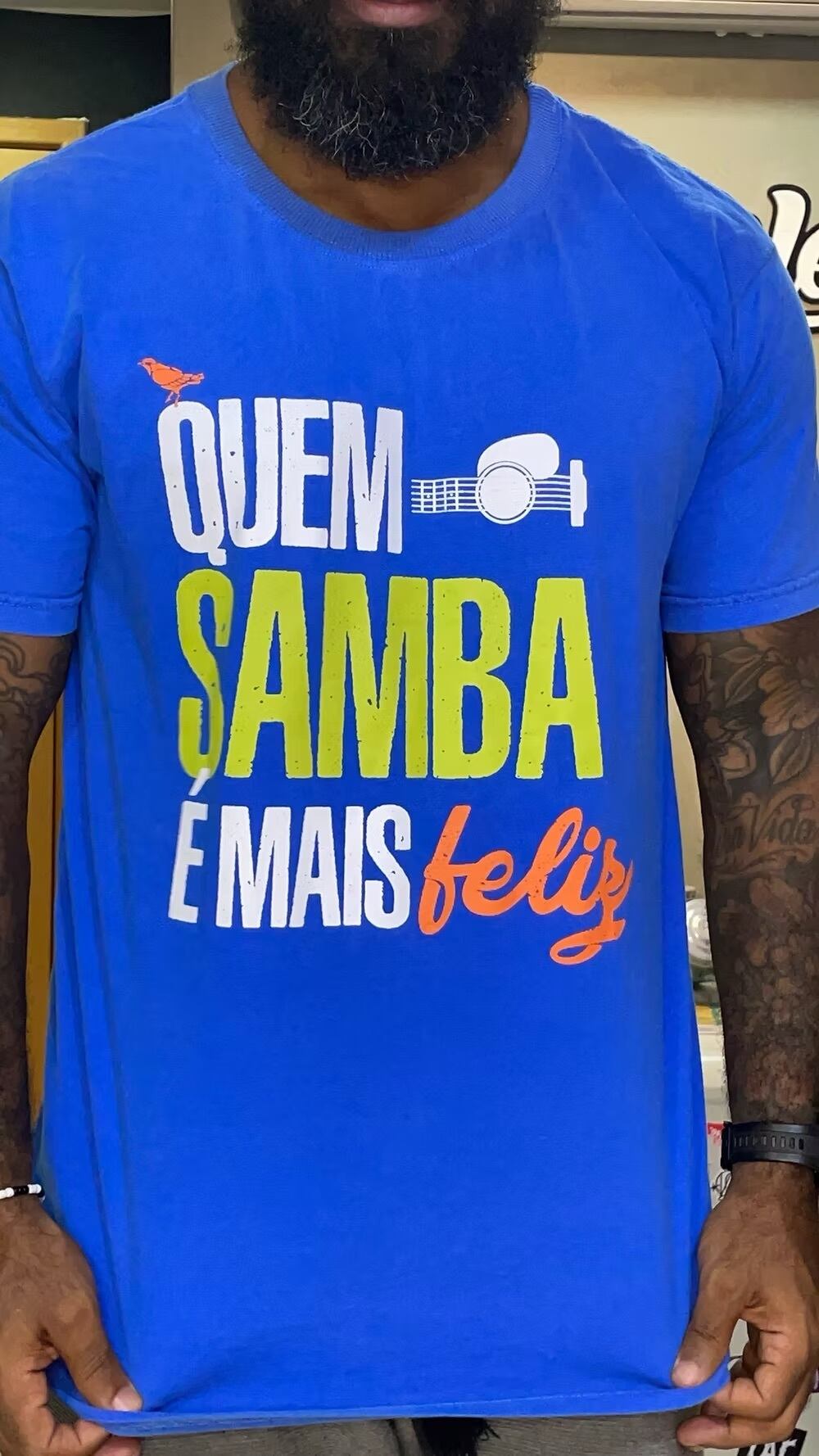 Fowler Tシャツ メンズ【quem sambae mais feliz】
