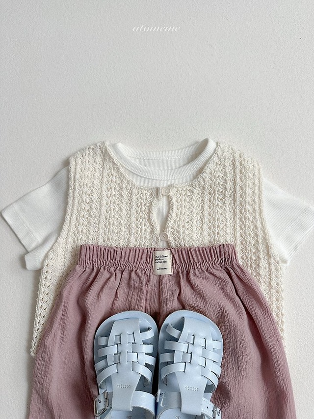 atomeme26su_Coco Knit Vest