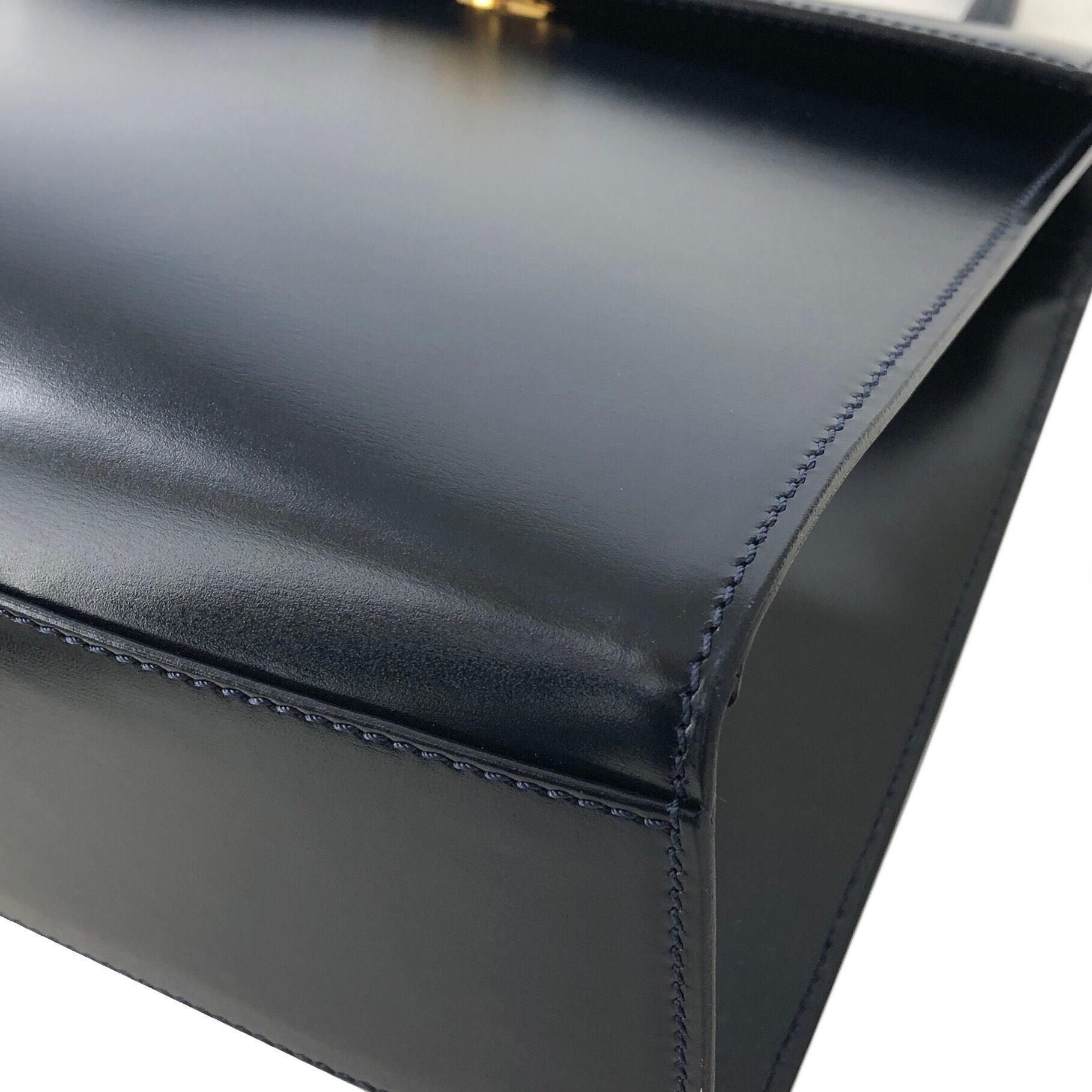 CELINE セリーヌ ガンチーニ レザー 2way ミニバッグ ショルダー CELINE セリーヌ ガンチーニ レザー 2way ミニバッグ ショルダー