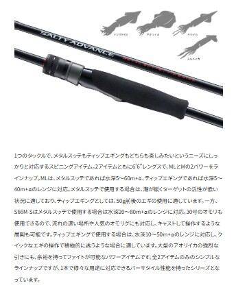 25ソルティーアドバンス メタルスッテ B66ML-S | 東海つり具 公式