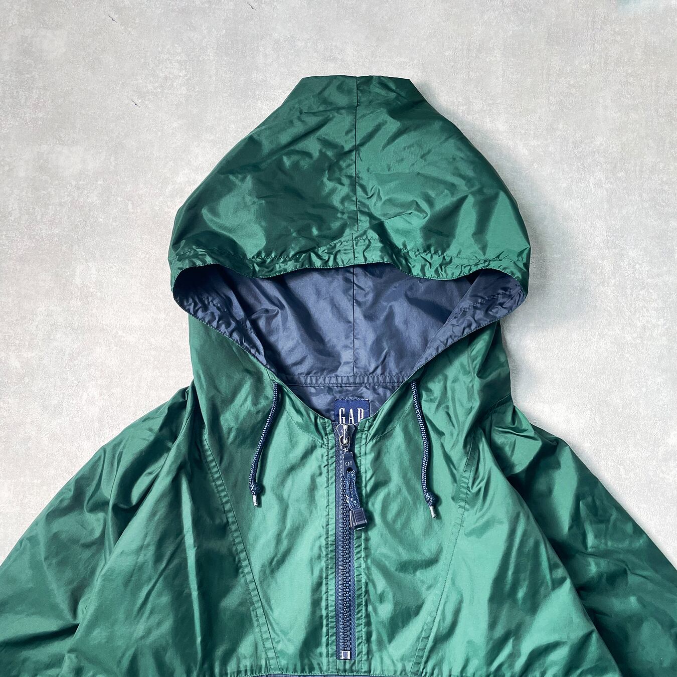 GAP】 90s オールドギャップ ナイロンアノラックパーカー OLD GAP 90 GAP】 90s オールドギャップ ナイロンアノラックパーカー OLD GAP 90