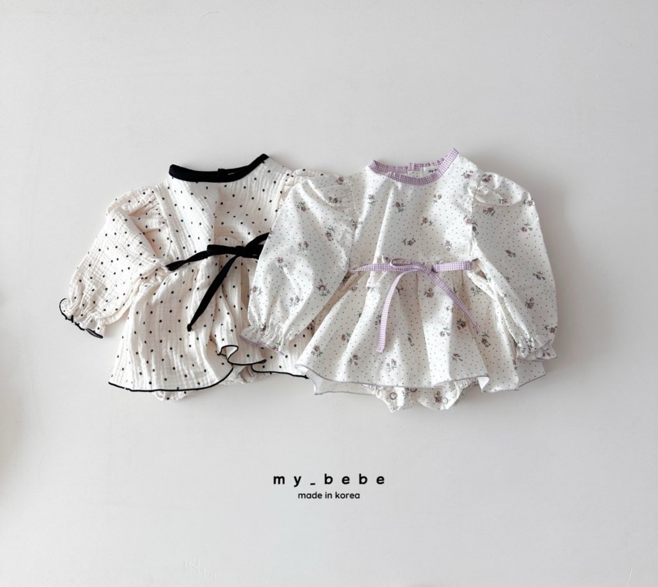 [my_bebe] Rappa Dress Bodysuit / [마이베베] 랍빠원피스슈트