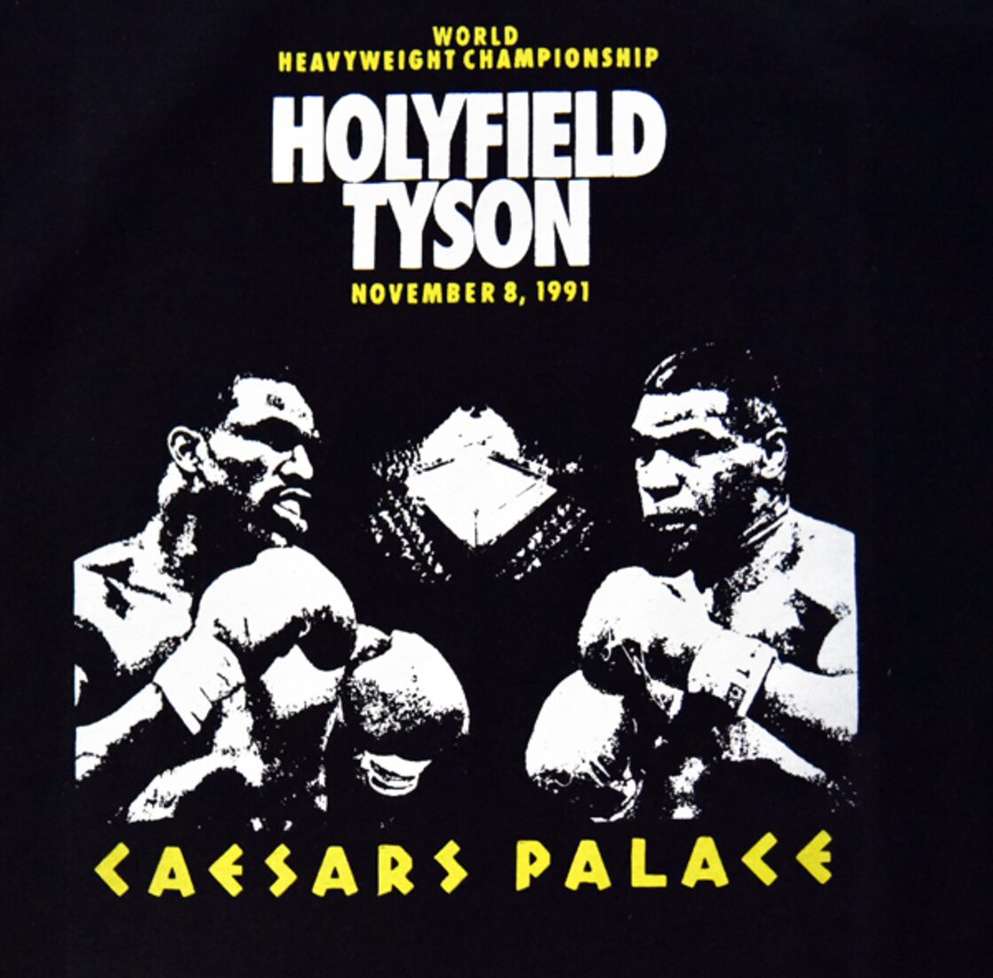 新品】 タイソンvsイベンダー・ホリフィールド 1991 幻の世界ヘビー級 