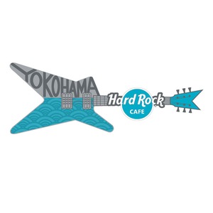 YOKOHAMA 横浜 3D Sculpted City Guitar Pin