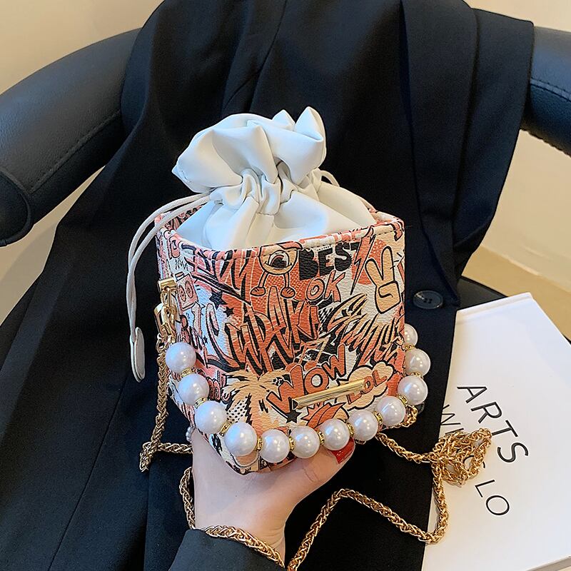 サマーミニパールチェーン 夏物 真珠 Tiancai_Wing_Bag51949284770