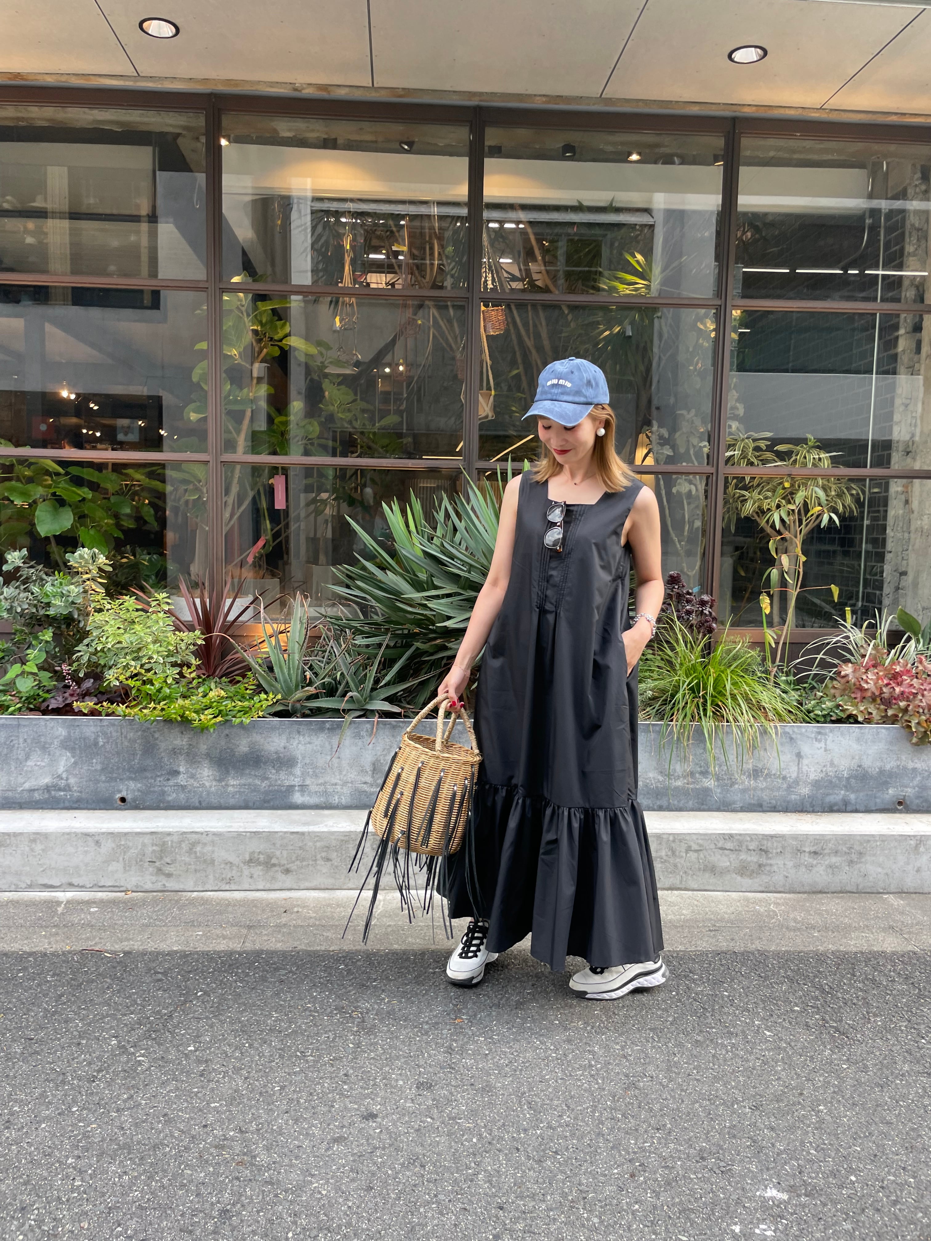 【新品・タグ付き】mite square maxi onepiece