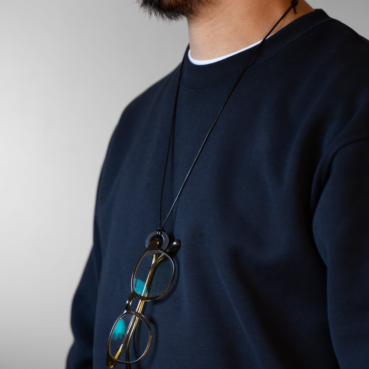 積み革のネックレス | Fuku