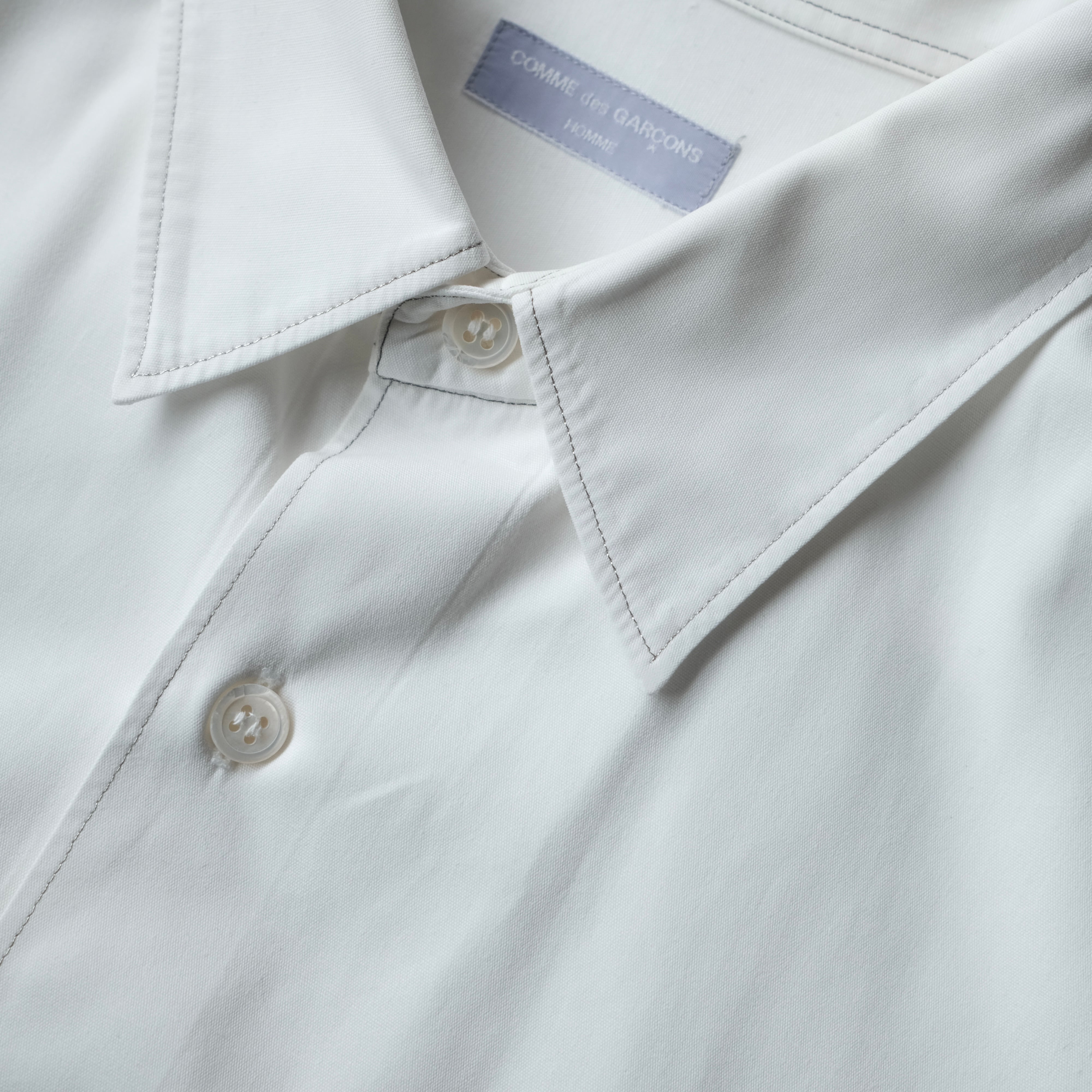 COMME des GARCONS HOMME 99AW 田中期 SILVER STITCH SHIRT | safarionline