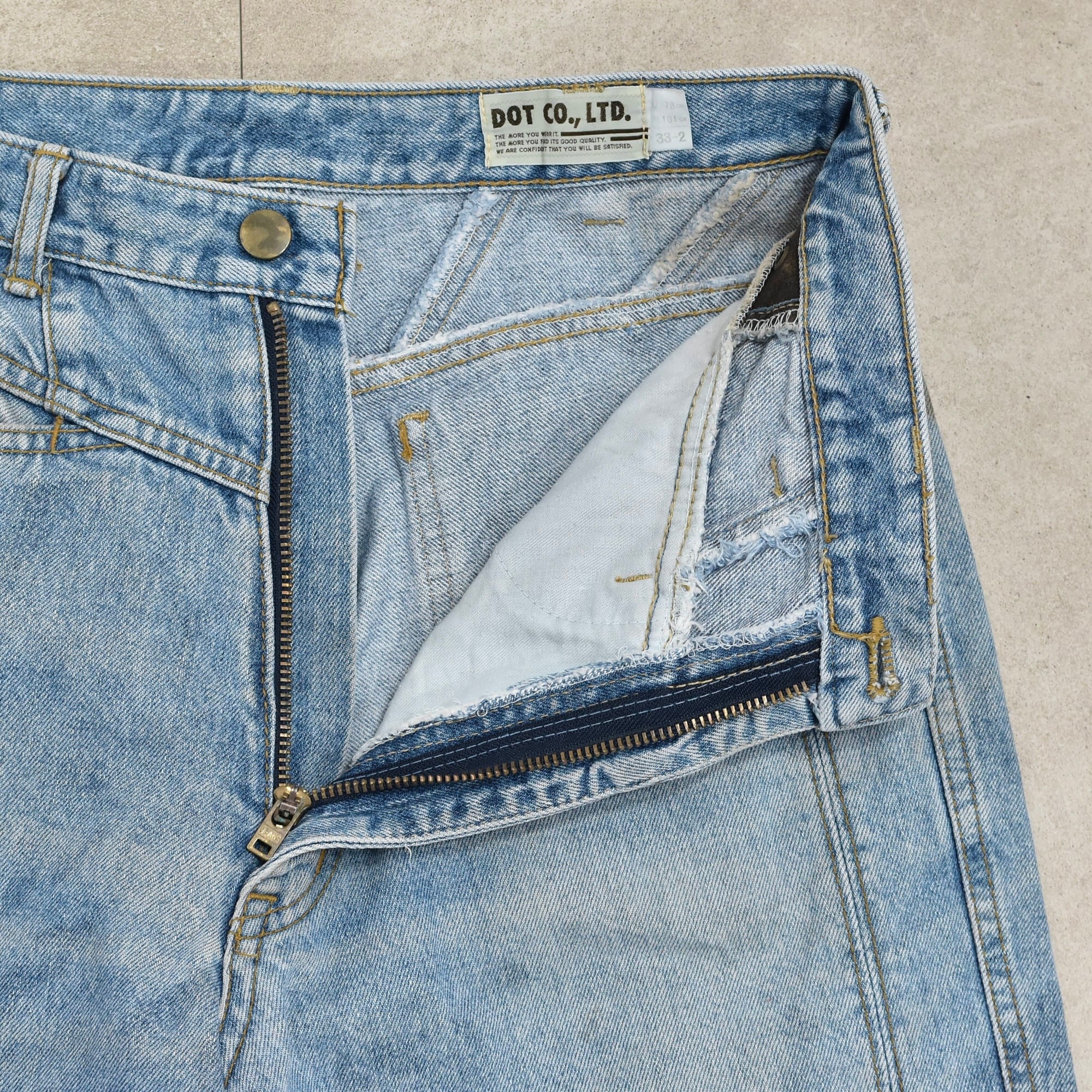 80～90s DOT CO.,LTD denim pants Jp vtg | 古着屋 grin days memory
