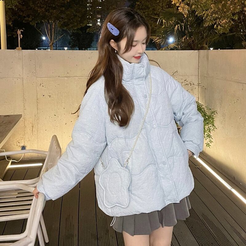 カラールーズジャケット ウィンタースタイルショート コットン 冬物 萌量不足7741635498