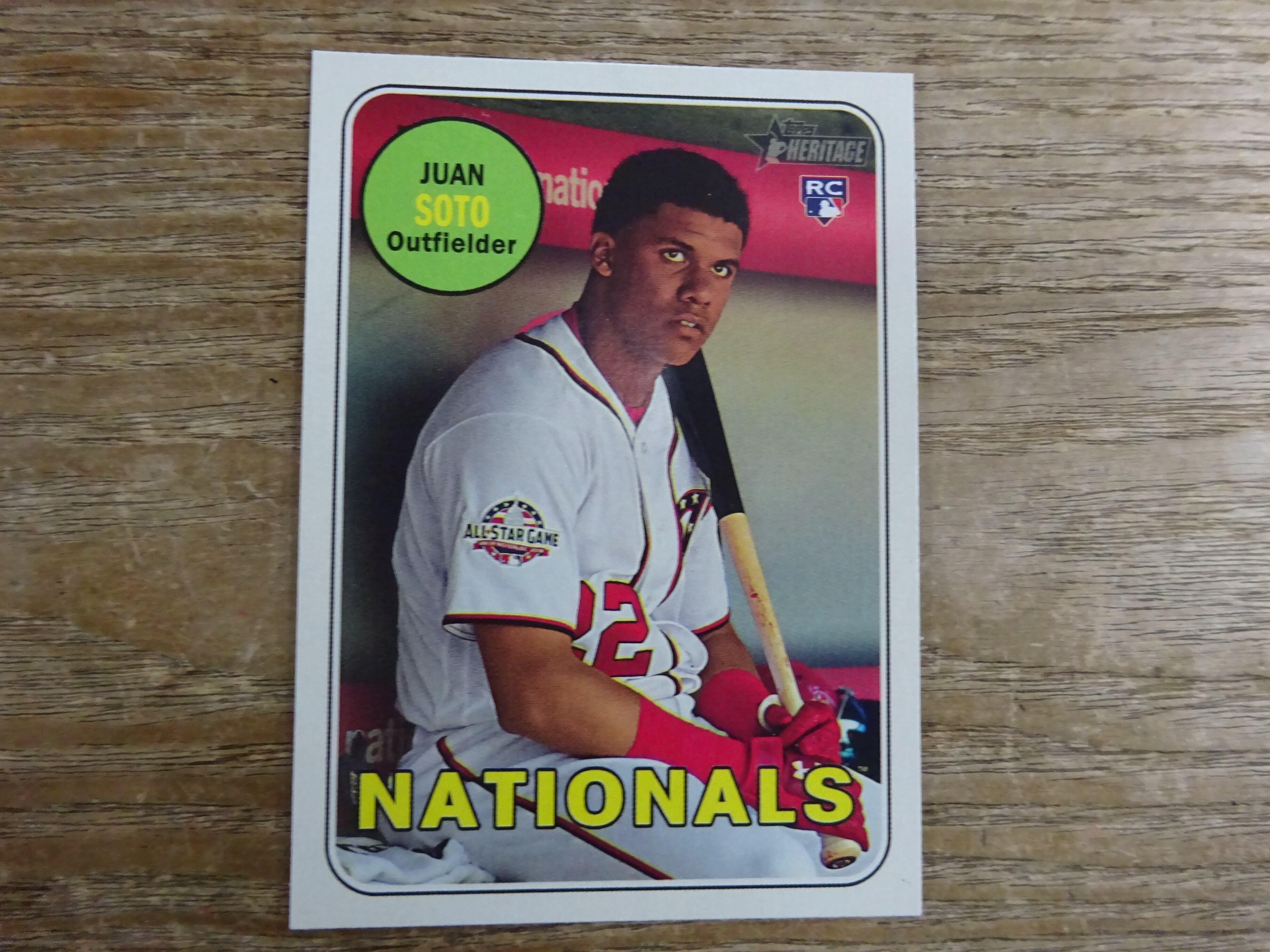 2018 Topps Heritage 大谷翔平 ルーキー カード RC 大谷 JUAN SOTO RC 