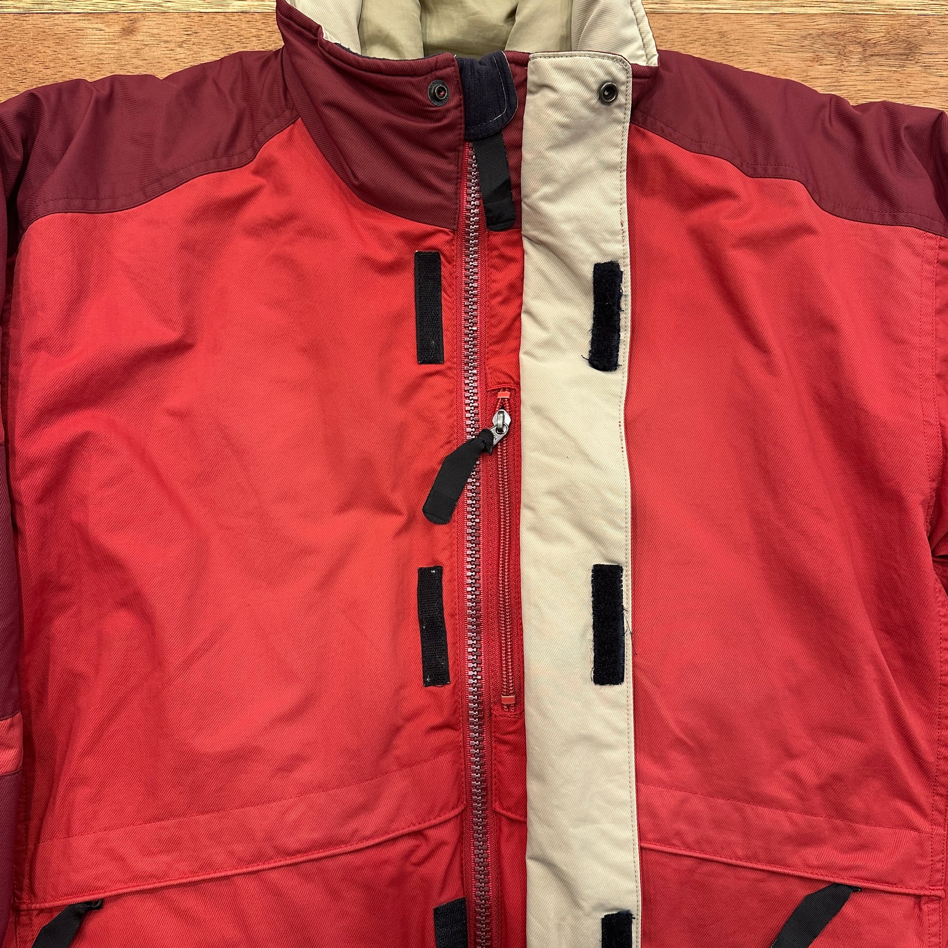 1990S OLD NIKE ACG THERMAL LAYER RED JACKET S ⑧ | safarionline