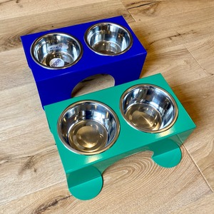 DOGS furniture bowl+stand_L