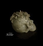 BLABK 銅器のような黒い骸骨キャンドル